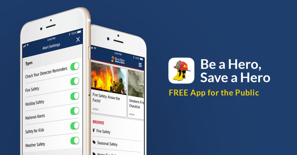 Be a Hero, Save A Hero® App