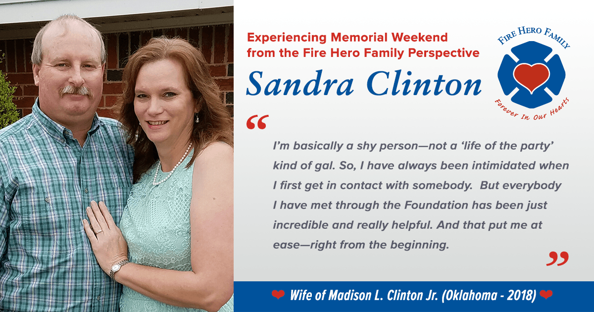 Fire Hero Family Perspective: Sandra Clinton