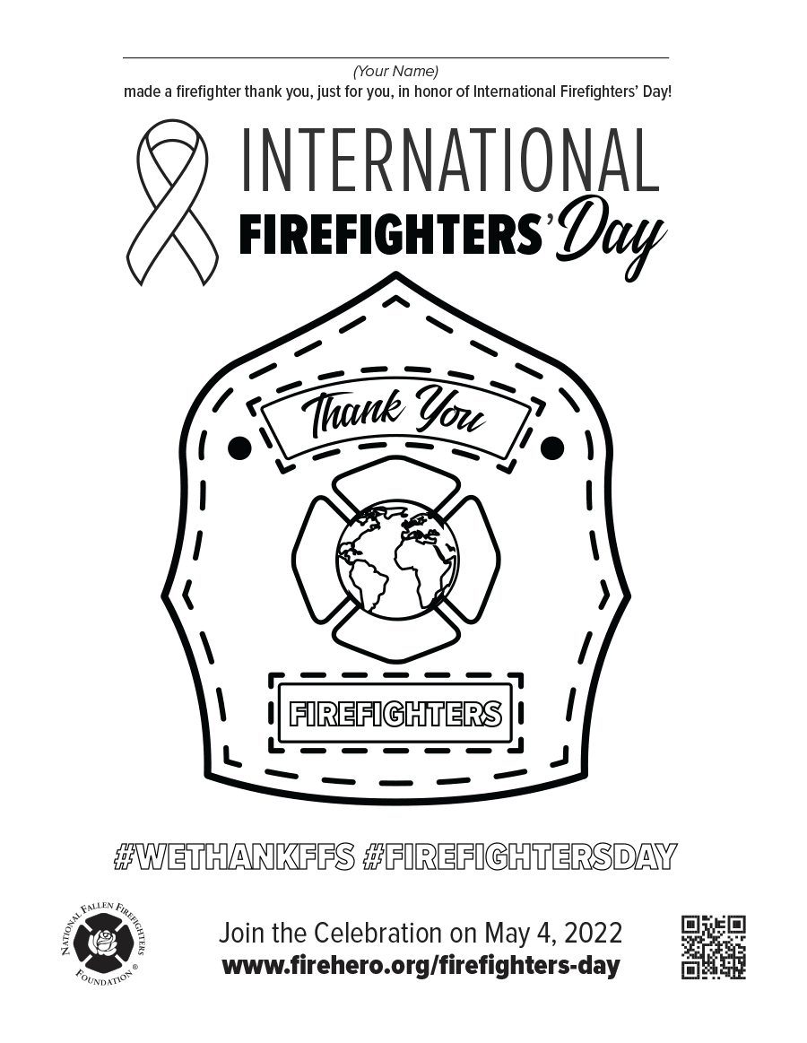 We Thank Firefighters